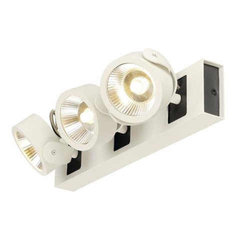 Kalu LED 3 applique/plafonnier blanc/noir LED 47W 3000K 60°