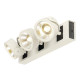Kalu LED 3 applique/plafonnier blanc/noir LED 47W 3000K 60°