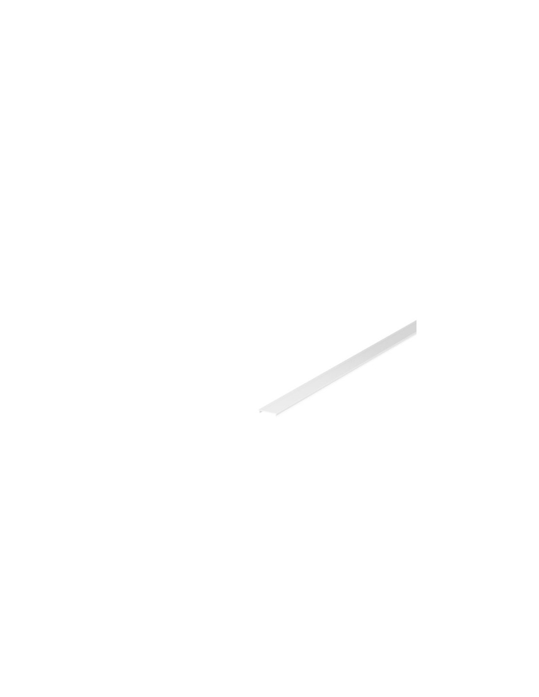 Grazia 20 diffuseur pour profil standard 3m plastique pmma satiné