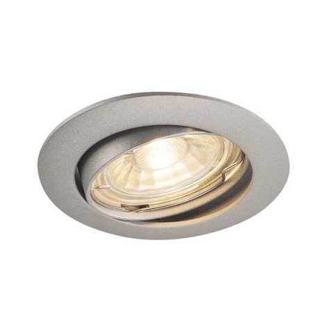 Pika encastré orientable gris argent QPAR51 max 50W