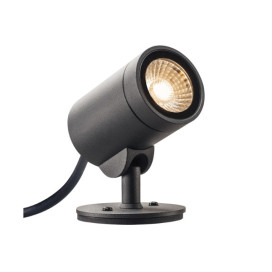 Helia LED projecteur extérieur anthracite LED 8W 3000K 35° IP55