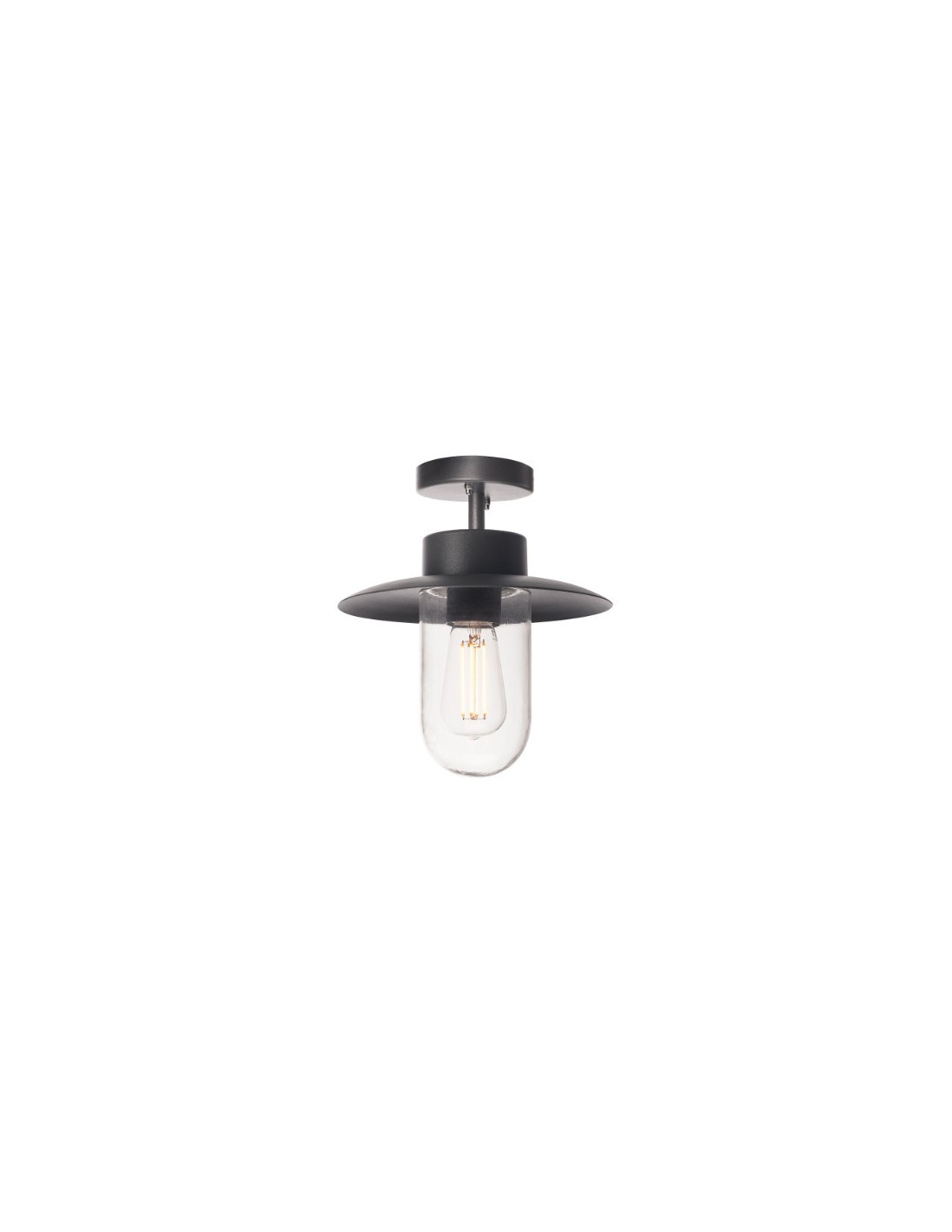 Molat plafonnier extérieur anthracite E27 max 60W IP44