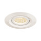 Kini LED encastré de plafond extérieur blanc LED 12W 3000K 60° IP65
