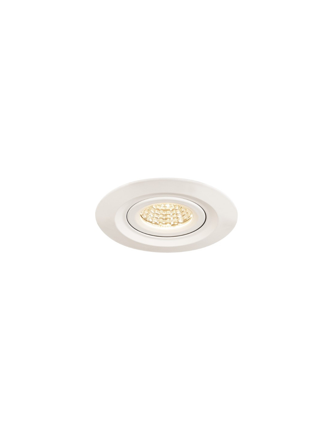 Kini LED encastré de plafond extérieur blanc LED 12W 3000K 60° IP65