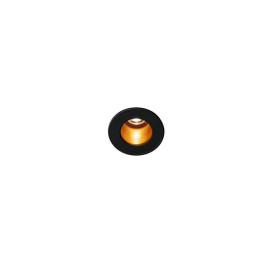 Triton mini LED encastré noir/or LED 1,2W 3000K 12°