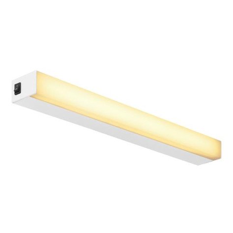 SIGHT 60 applique/plafonnier app LED 2x7,5W 3000K 1250lm alu/verre 600mm blanc