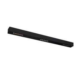 Plafonnier indoor LED apparent Q-Line CL 1m BAP noir 3000K