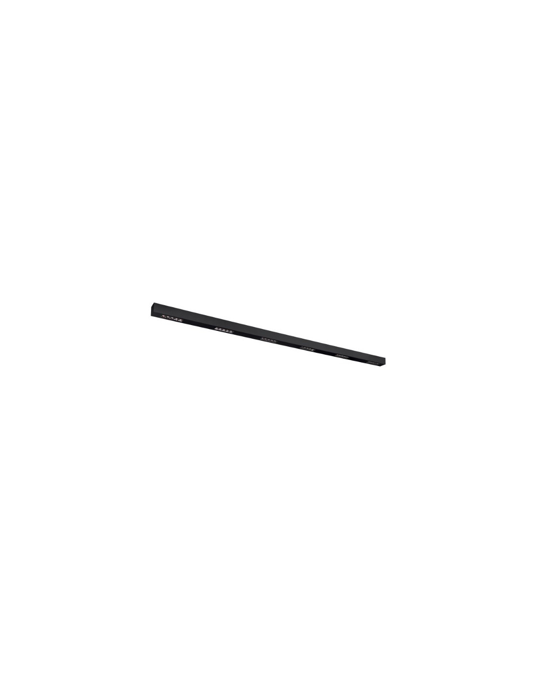 Plafonnier indoor LED apparent Q-Line CL 2m BAP noir 3000K