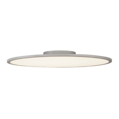 Plafonnier indoor apparent Panel 60 rond LED gris argent 3000K