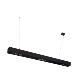 Suspension indoor Q-Line PD LED 1m BAP noir 3000K