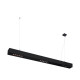 Suspension indoor Q-Line PD LED 1m BAP noir 3000K