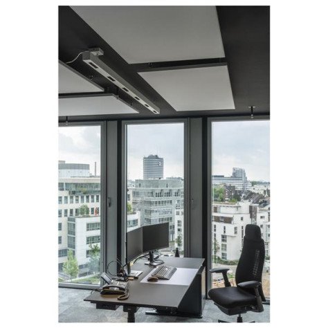 Suspension indoor Q-Line PD LED 2m BAP blanc 3000K