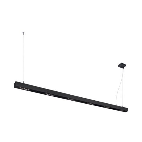 Suspension indoor Q-Line PD LED 2m BAP noir 3000K