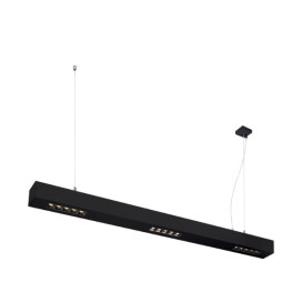 Suspension indoor Q-Line PD LED 1m BAP noir 4000K