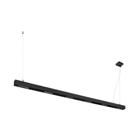 Suspension indoor Q-Line PD LED 2m BAP noir 4000K