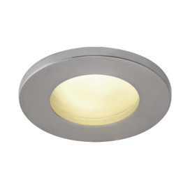 Dolix out QPAR51 round matt chrome