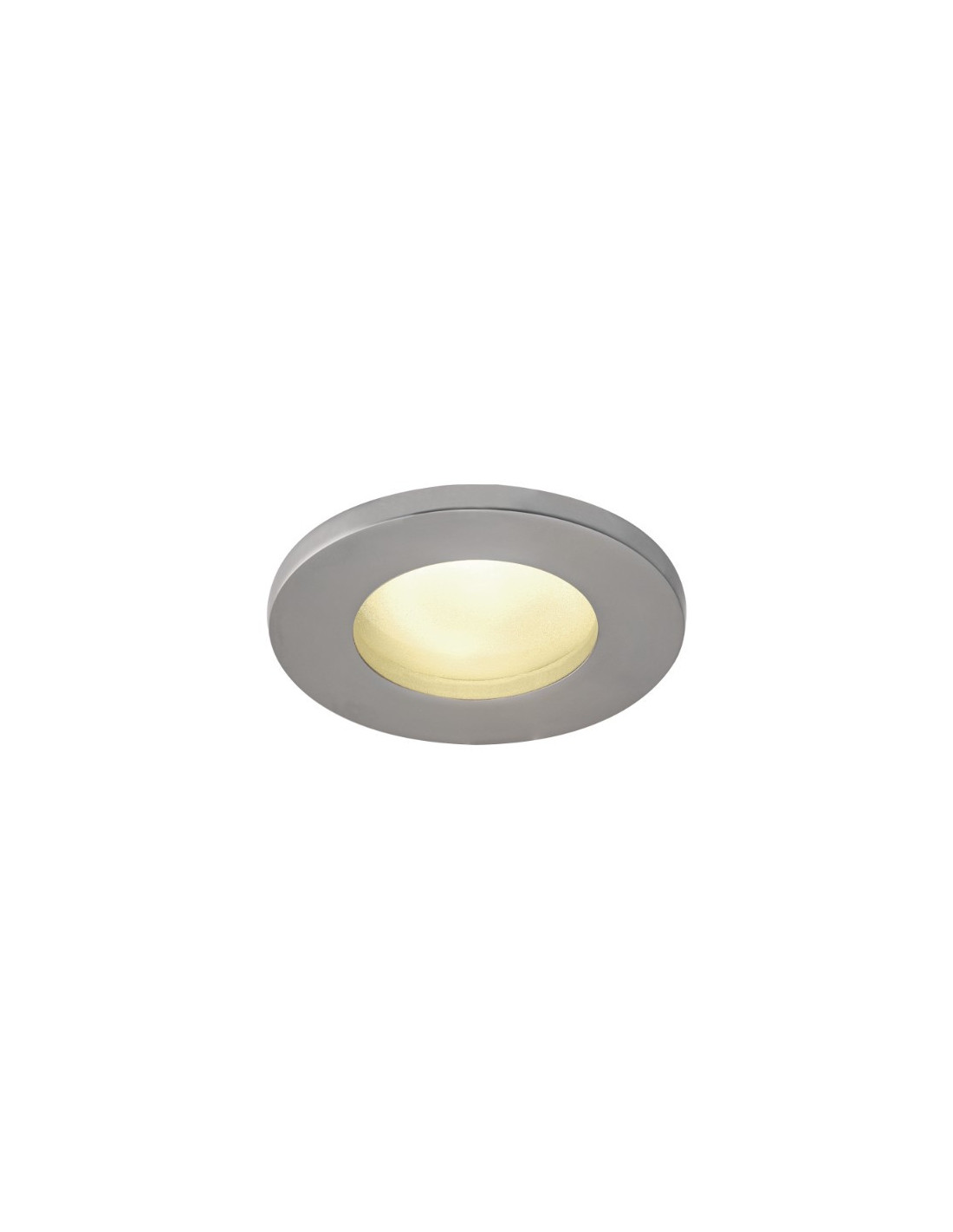 Dolix out QPAR51 round matt chrome