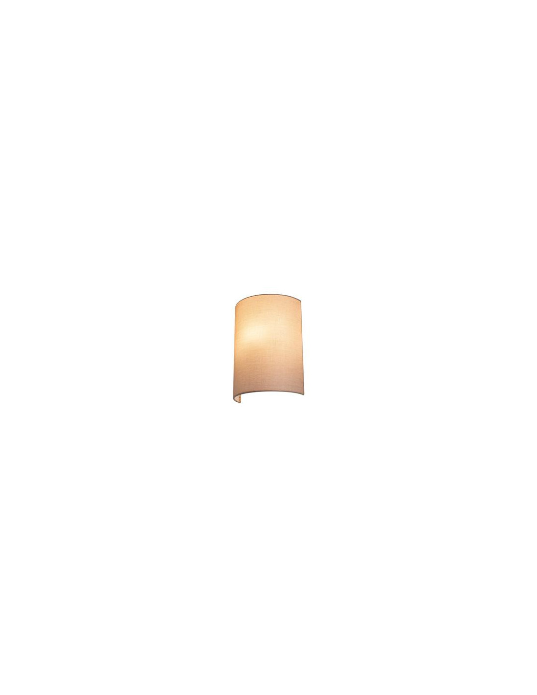 Demi abat-jour Fenda beige