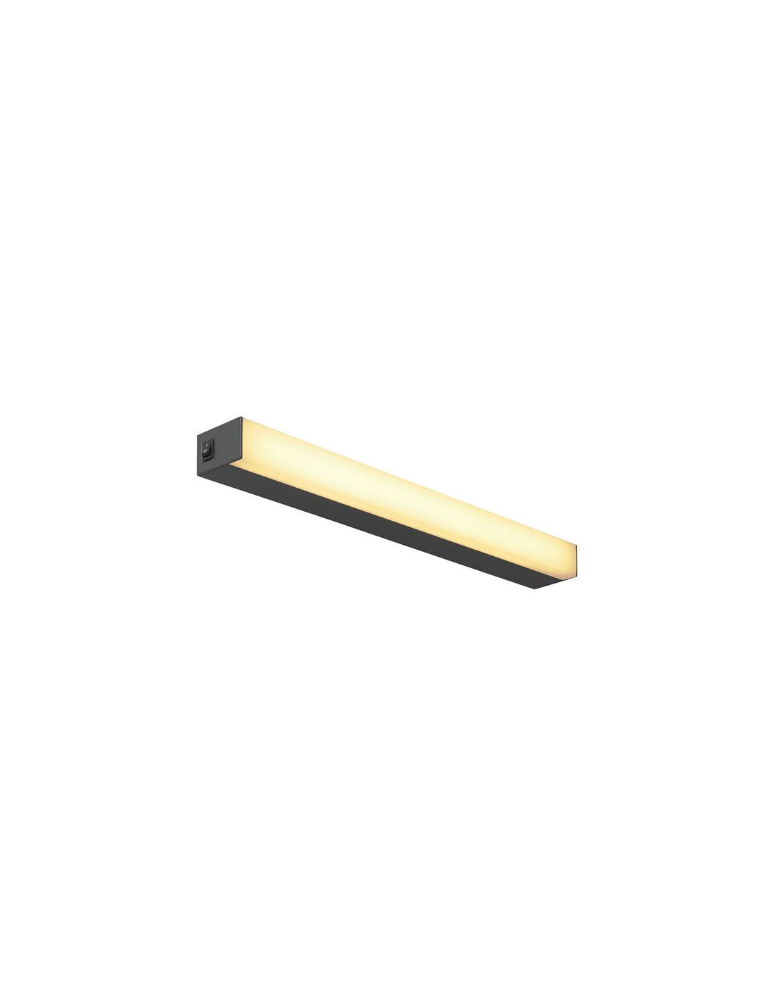 Applique/plafond Sight LED avec interrupteur 600mm noir