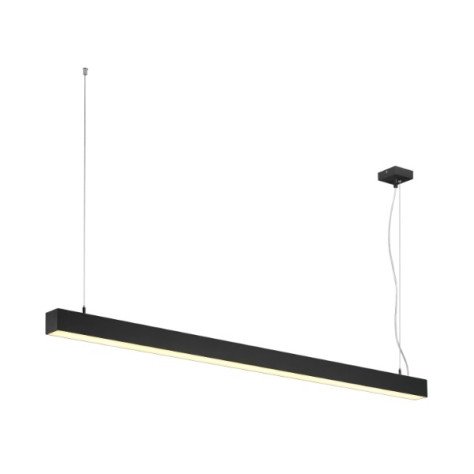 Suspension LED Q-Line DALI Single variable 1500mm noir