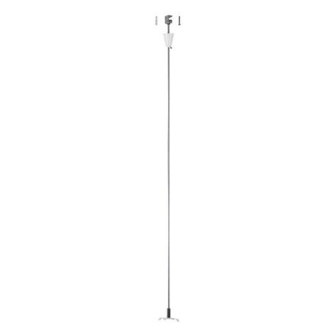 Câble de suspension pour Rail aparent triphasé S-track blanc signal. 100cm