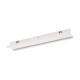 Connecteur zone d aboutement pour rail triphasé S-track blanc signal.