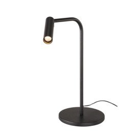 Lampe de bureau Karpo TL LED noir 3000K