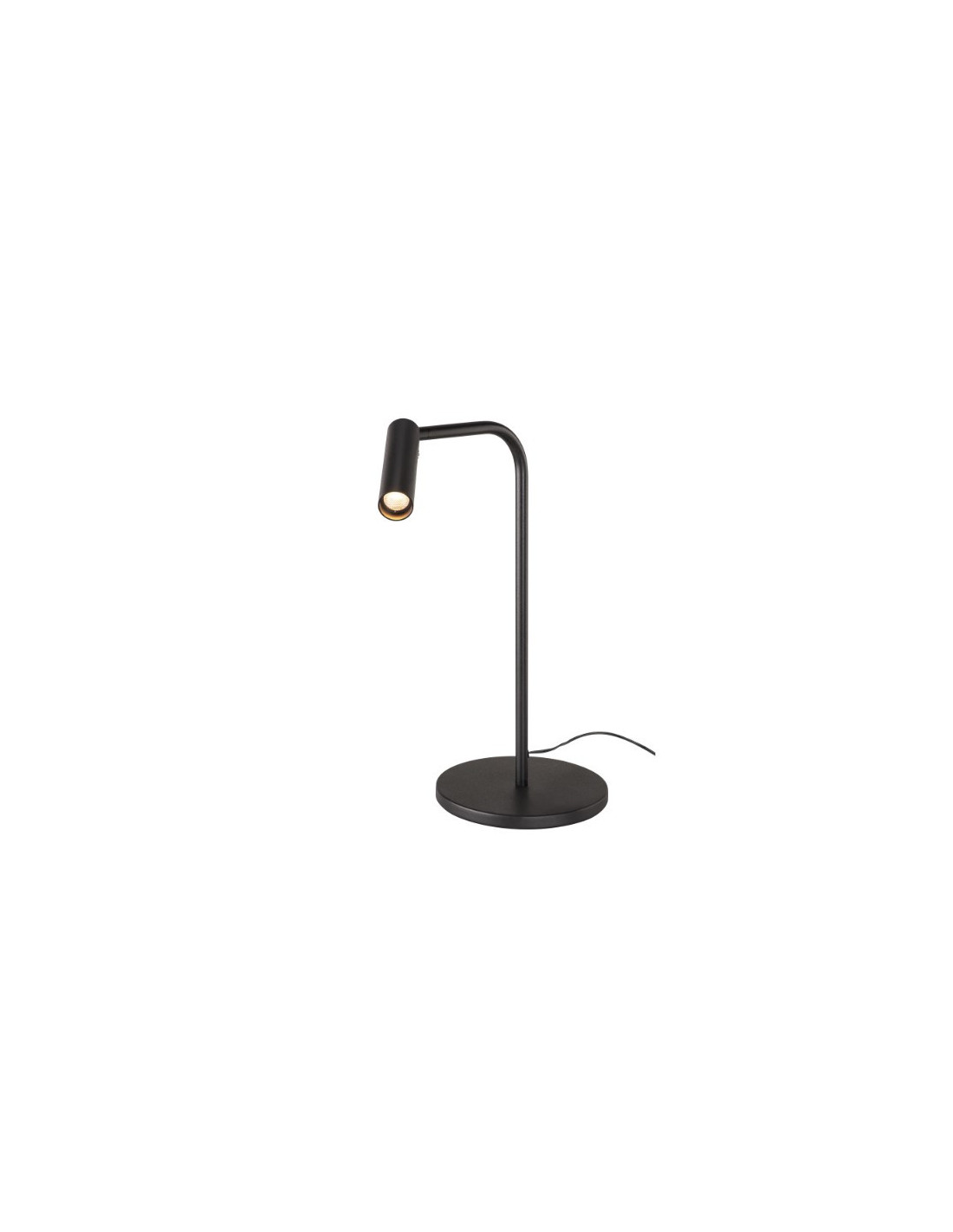Lampe de bureau Karpo TL LED noir 3000K