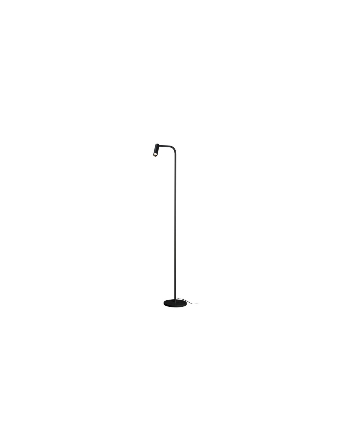 Lampadaire indoor Karpo FL LED noir 3000K