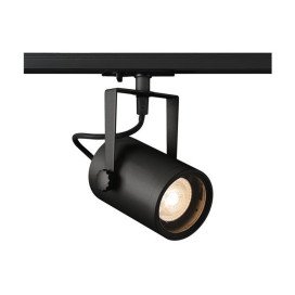 Euro Spot track noir QPAR51 25W incl. adaptateur monophasé