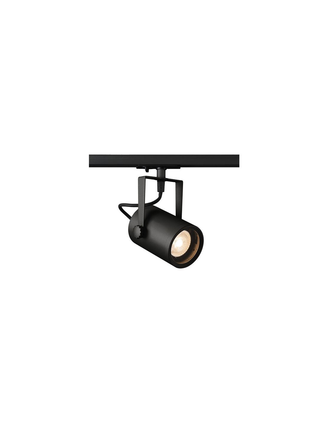 Euro Spot track noir QPAR51 25W incl. adaptateur monophasé