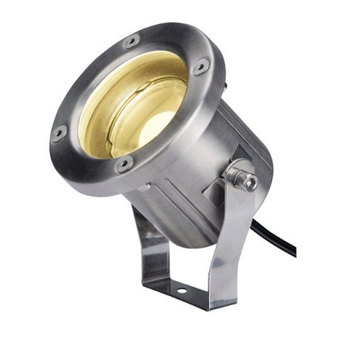 Spot outdoor sur piquet Nautilus Spike LED inox 316 IP55 3000K