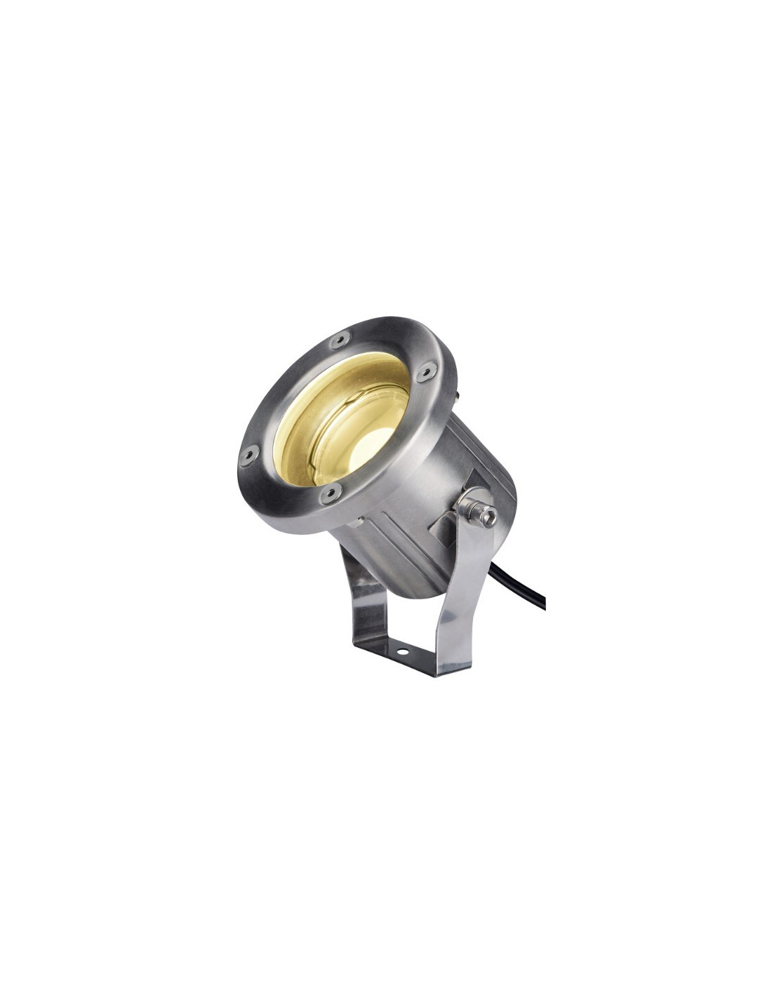 Spot outdoor sur piquet Nautilus Spike LED inox 316 IP55 3000K