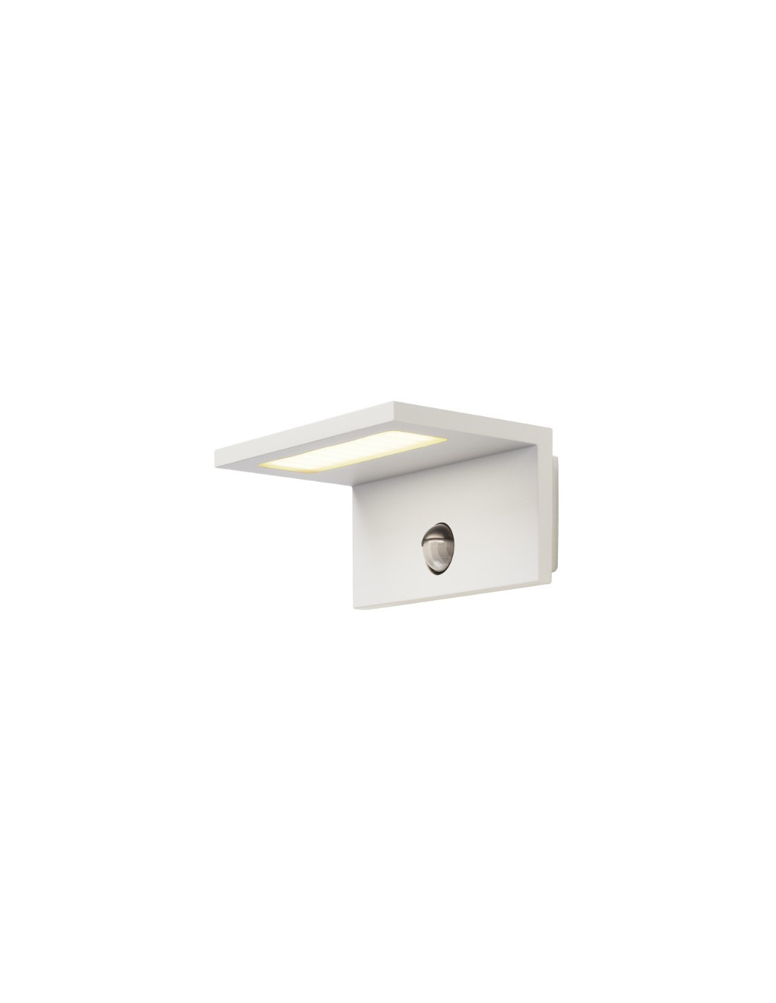 Applique outdoor apparent LED sensor WL IP44 blanc 3000K