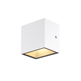 Applique/plafond outdoor apparent Sitra CUBE WL LED blanc IP44 3000K 10W