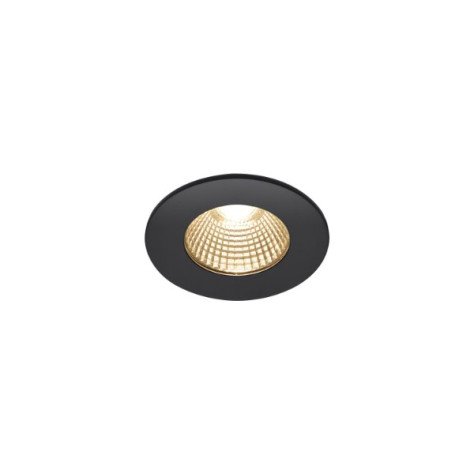 Encastré outdoor de plafond Patta-I LED rond DL IP65 noir 1800-3000K