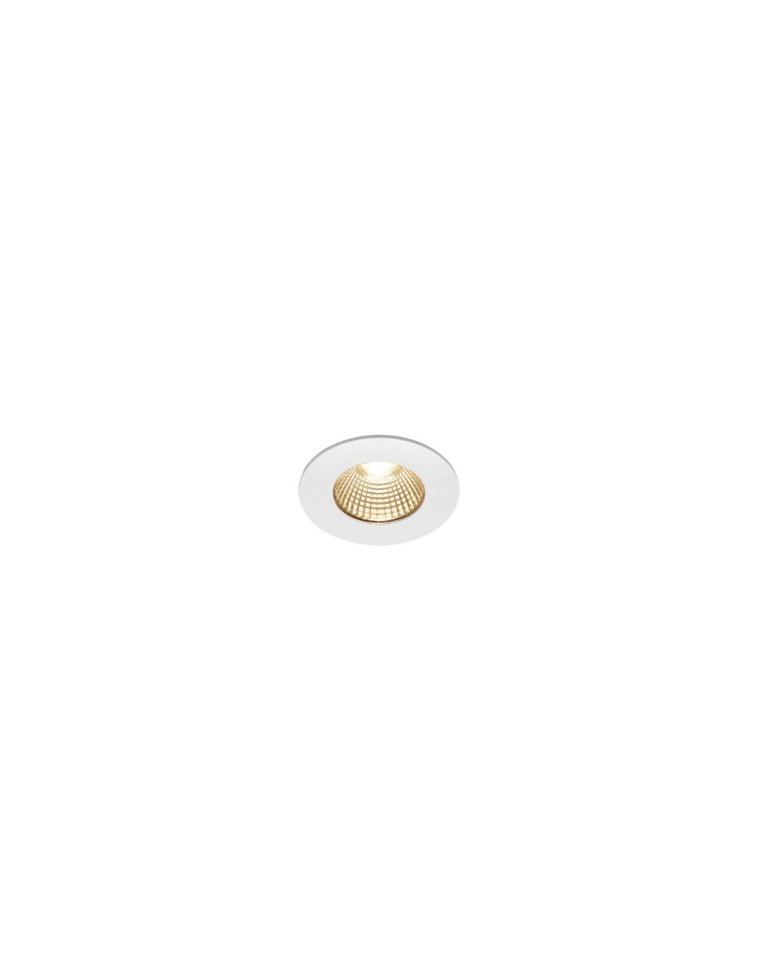 Encastré outdoor de plafond Patta-I LED rond DL IP65 blanc 1800-3000K