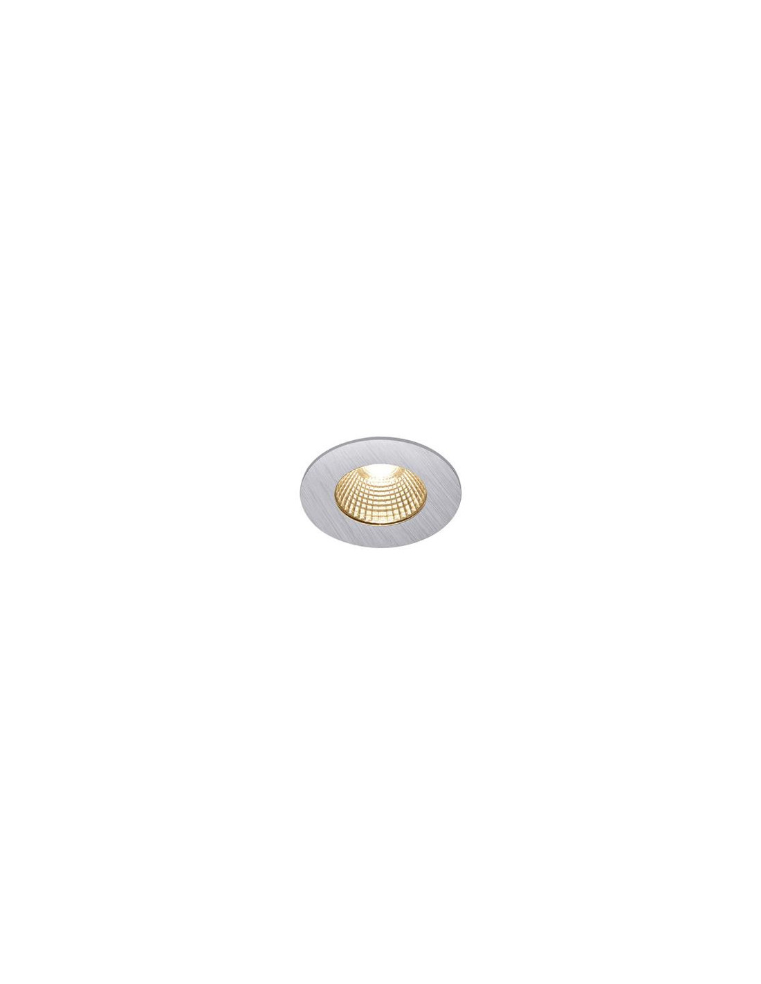 Encastré outdoor de plafond Patta-I LED rond DL IP65 argent 1800-3000K