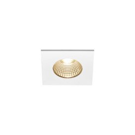 Encastré outdoor de plafond Patta-I LED carré DL IP65 blanc 1800-3000K