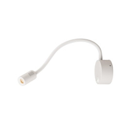 Spot indoor sur tige Dio Flex Plate WL LED blanc 2700K