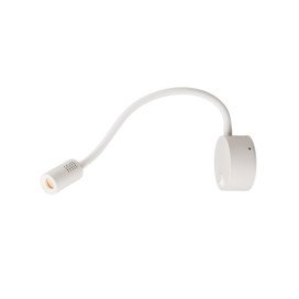 Spot indoor sur tige Dio Flex Plate WL LED blanc 2700K