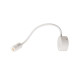 Spot indoor sur tige Dio Flex Plate WL LED blanc 2700K