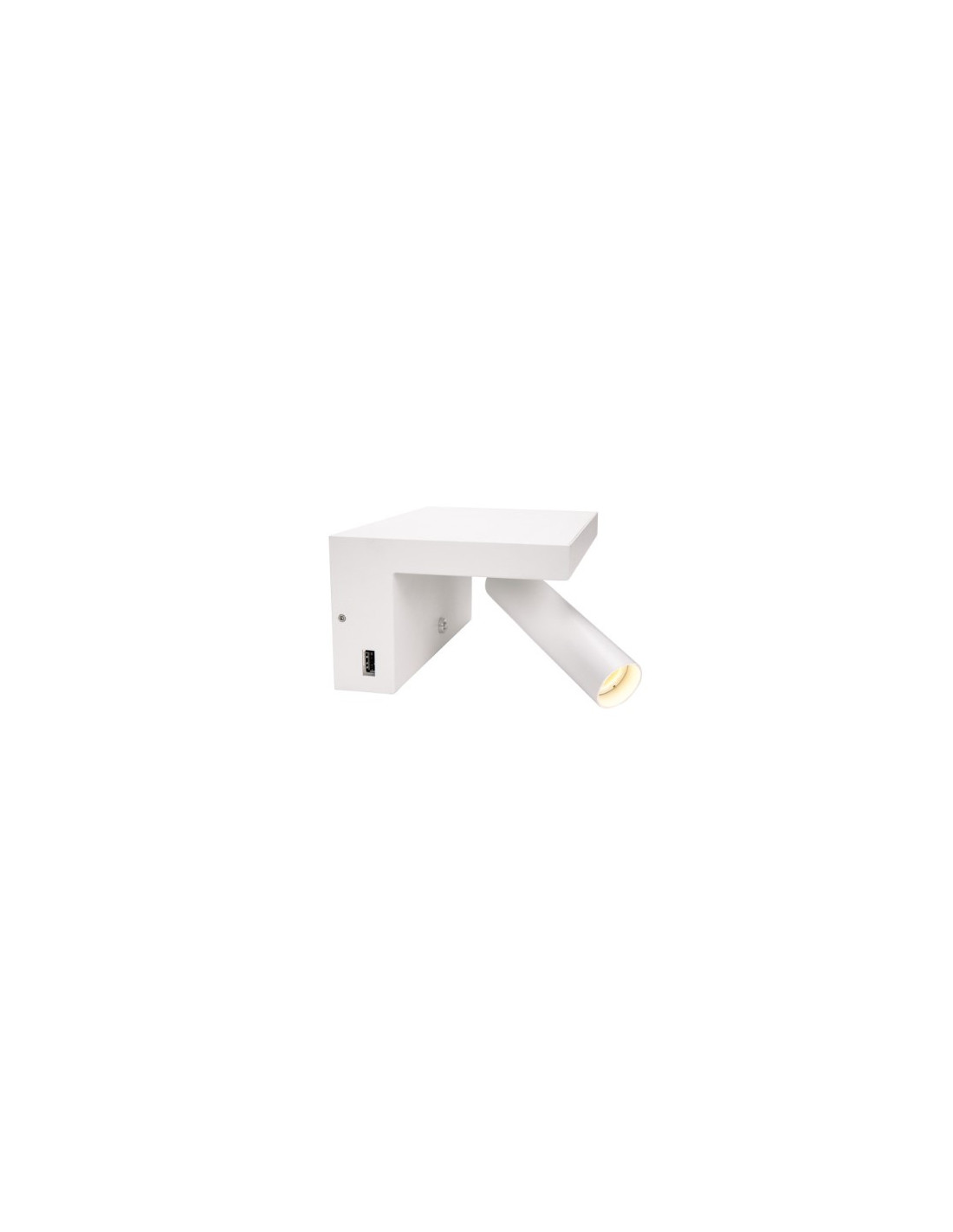 Applique indoor apparent Karpo Bedside LED blanc 3000K