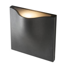 Vilua II WL applique apparente outdoor anthracite 3000K IP54 100° 810 lm