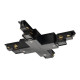 Raccord en X S-track DALI noir