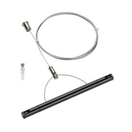 Suspension à câble Tenseo noir