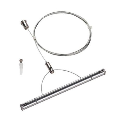 Suspension à câble Tenseo chrome