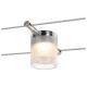 Luminaire sur câble Comet pour système câble basse tension Tenseo 2700K chrome