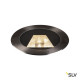 Dasar® 270 encastré de sol extérieur LED 3000K rond IP67 faisceau asymétrique