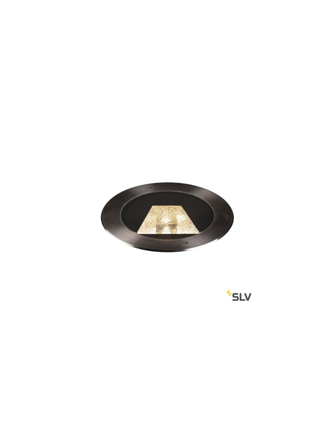 Dasar® 270 encastré de sol extérieur LED 3000K rond IP67 faisceau asymétrique